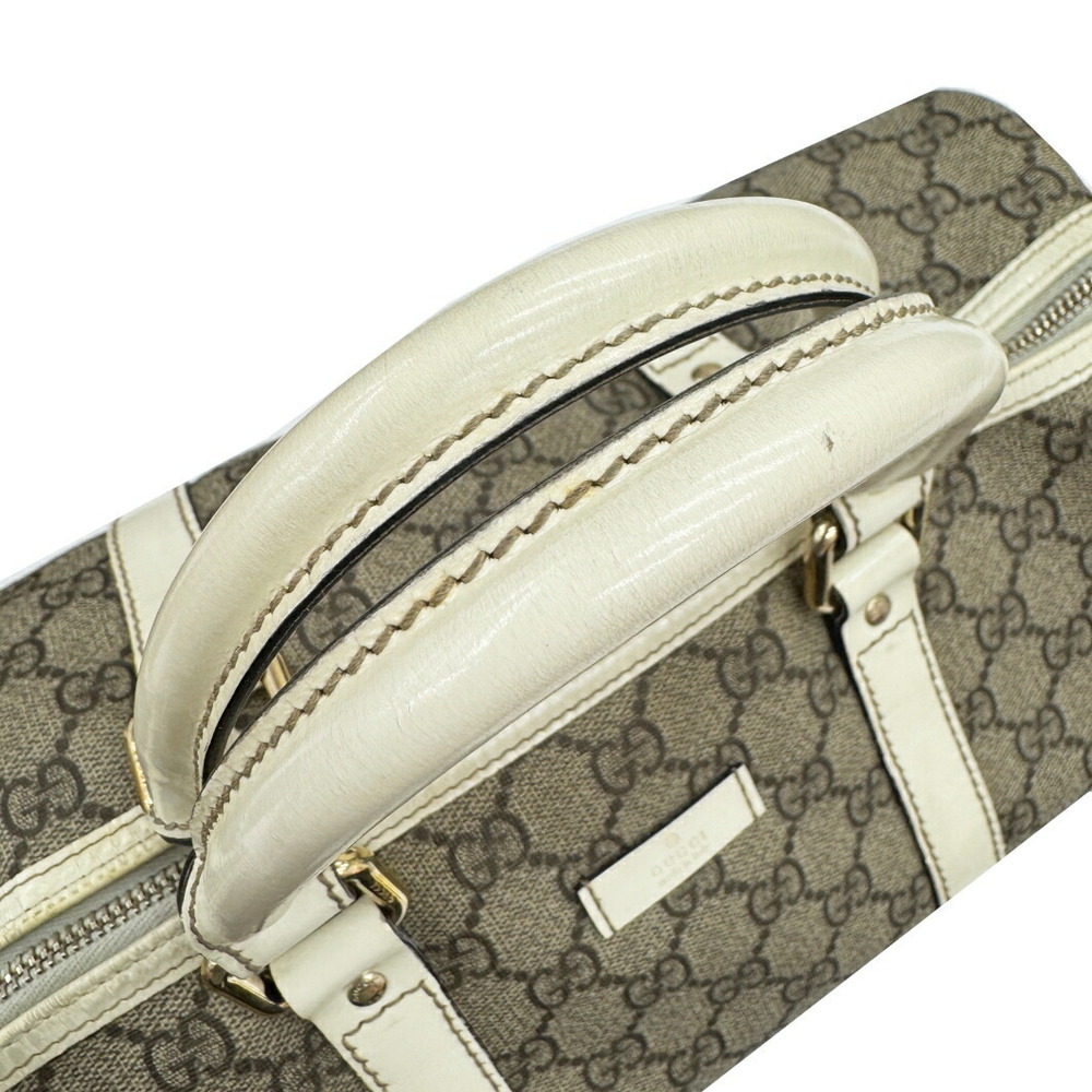 GUCCI Boston Bag GG Supreme Handbag - Picture 11 of 11